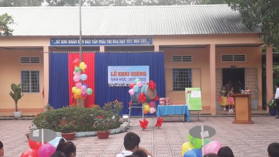 Trường Tiểu học Định Thành tổ chức khai giảng năm học 2019-2020