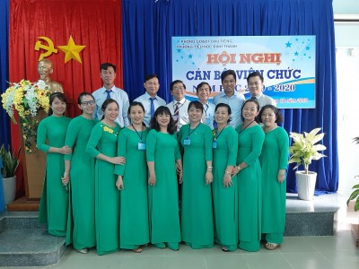 Trường tiểu học Định Thành tổ chức Đại Hội CBCC  năm học 2019-2020