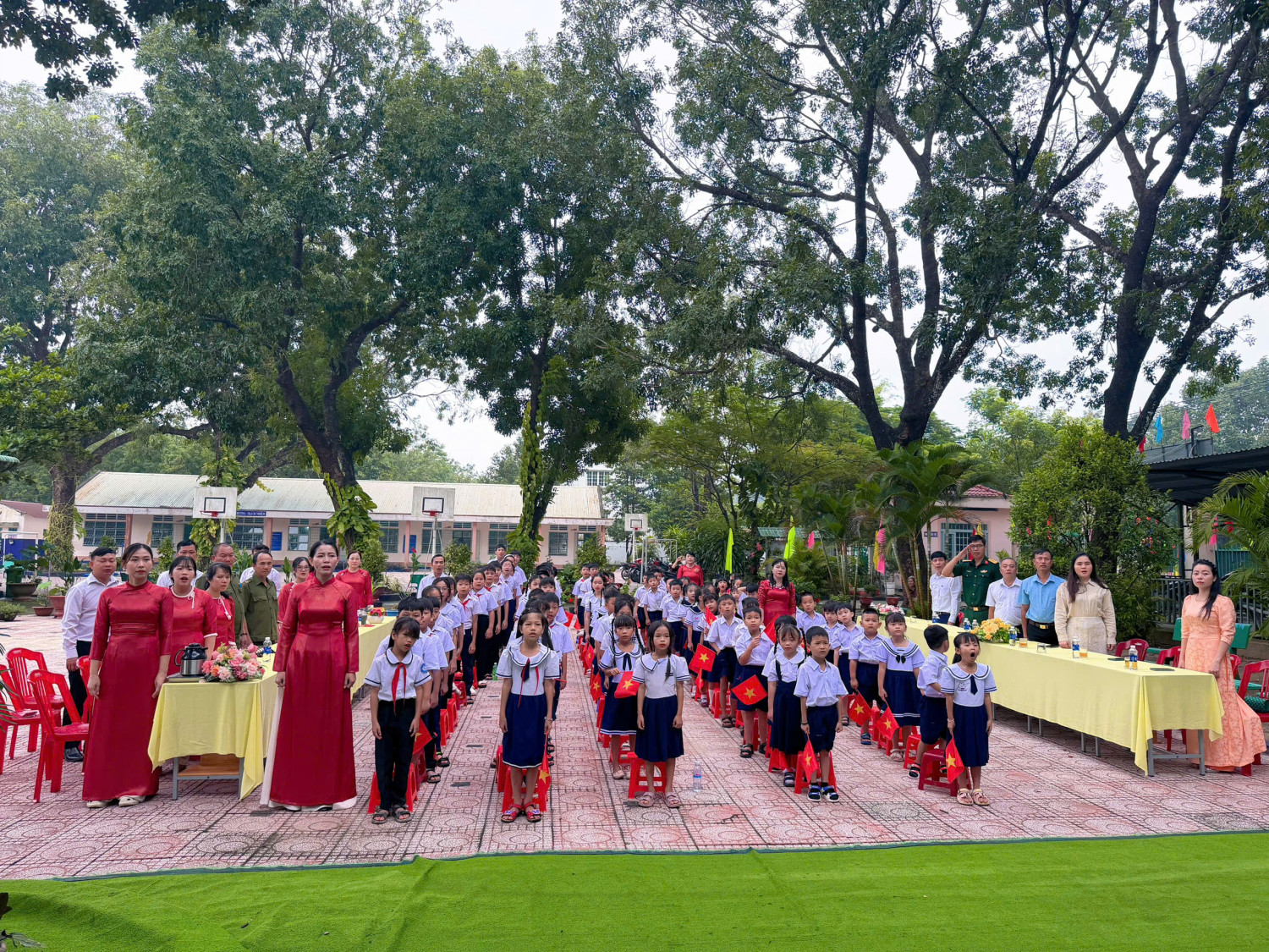 🌻 TRƯỜNG TIỂU HỌC ĐỊNH THÀNH TỔ CHỨC LỄ KHAI GIẢNG NĂM HỌC 2026–2027 🌻