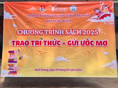 CHƯƠNG TRÌNH SÁCH 2025 "TRAO TRI THỨC - GỬI ƯỚC MƠ"