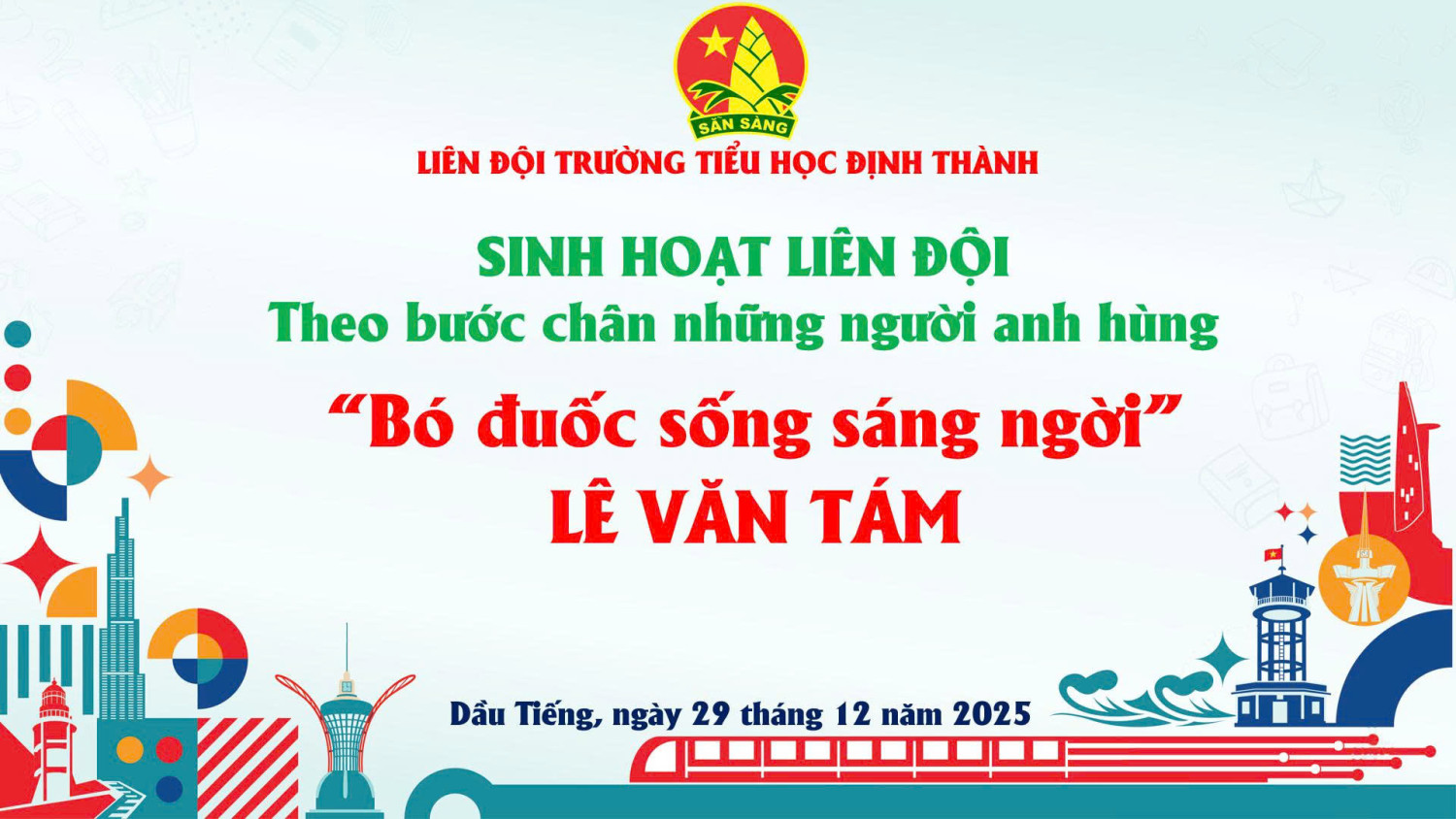 Bó đuốc sống sáng ngời – Lê Văn Tám